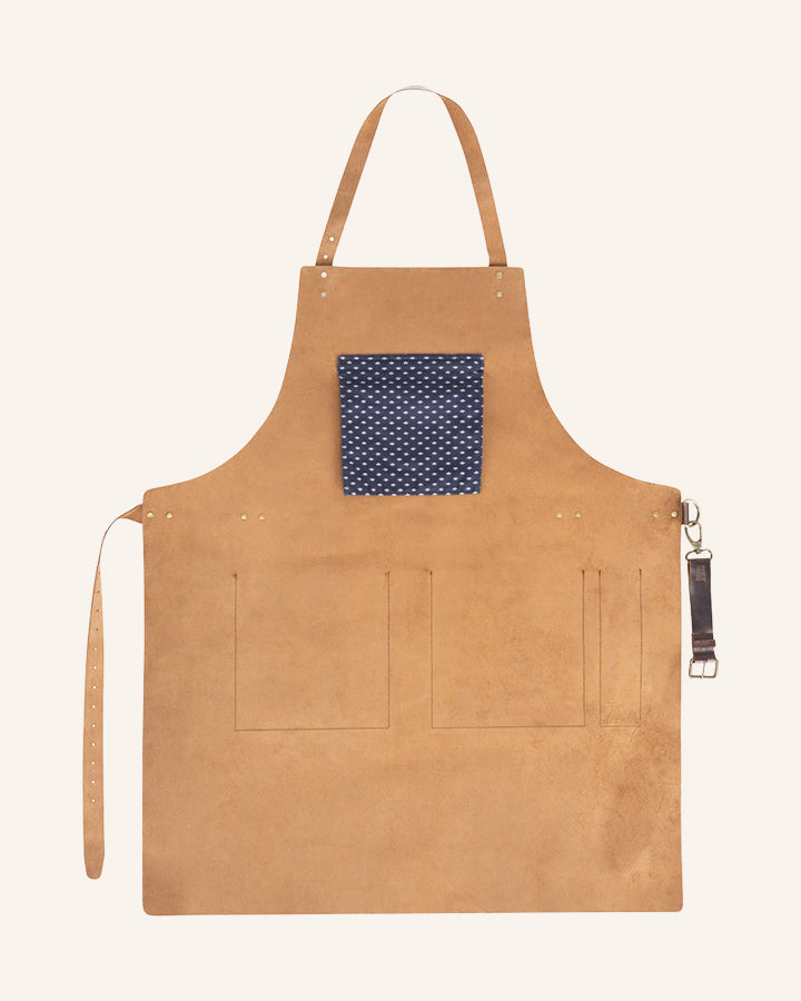Buckle & Seam Asado Lederschürze Grillschürze mit Gravur