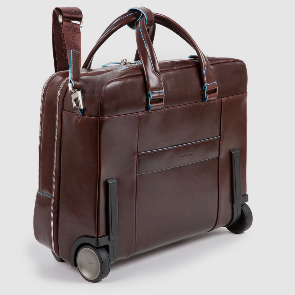 Piquadro PQLP Piloten-Trolley Leder 15,6 Zoll N