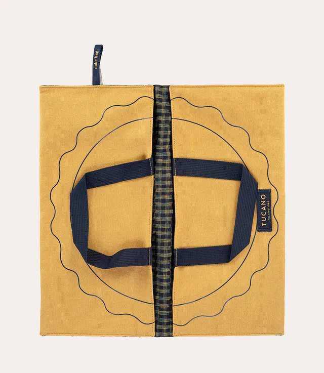 Tucano Kitchen Cake Bag Kuchen-Tragetasche Gelb