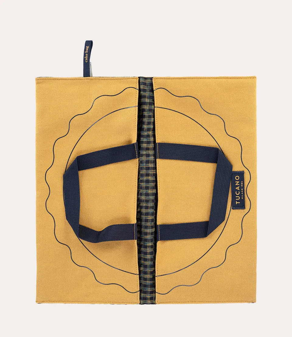 Tucano Kitchen Cake Bag Kuchen-Tragetasche Gelb