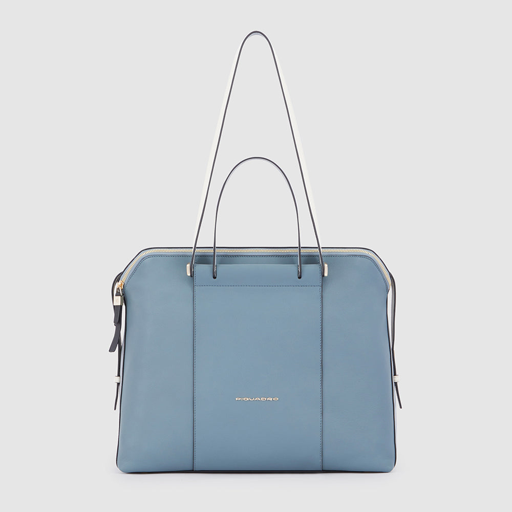 Piquadro Patricia Shopping Laptoptasche 14 Zoll GBE Leder