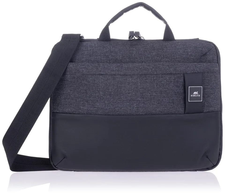 RIVACASE Anvik 8823 Laptoptasche 13,3 Zoll Schwarz Kunstleder