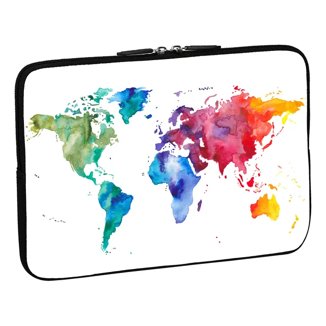 Pedea Tablet-Zubehör Tasche 10,1 Zoll Color World Neopren