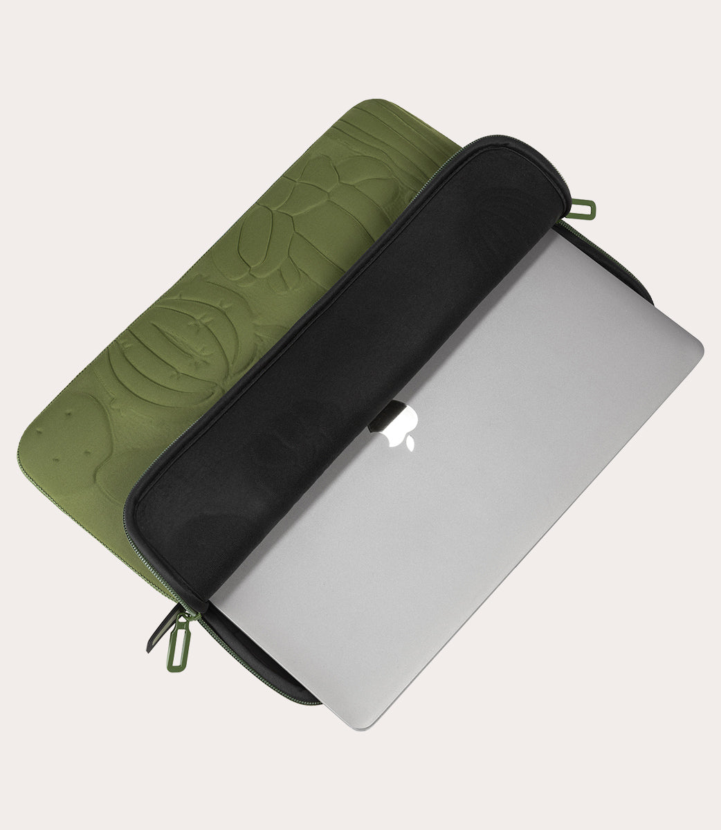 Tucano Rilievo Cactus Laptop Hülle 15,6 Zoll Grün