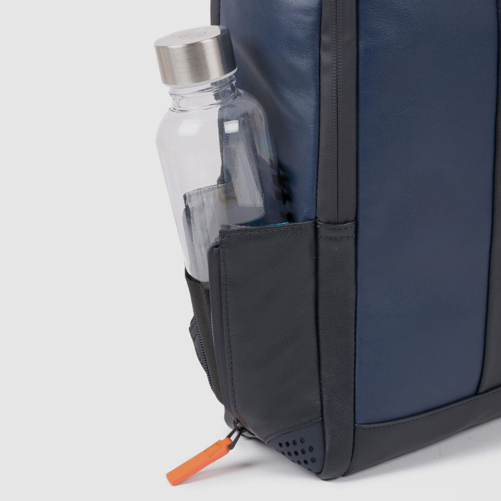 Piquadro Black Square Laptop-Rucksack 15,6 Zoll Schwarz