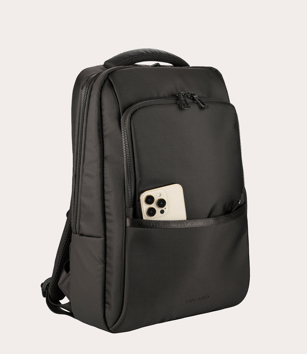 Tucano Lunar Rucksack 15,6 Zoll Schwarz Laptoprucksack Trolley