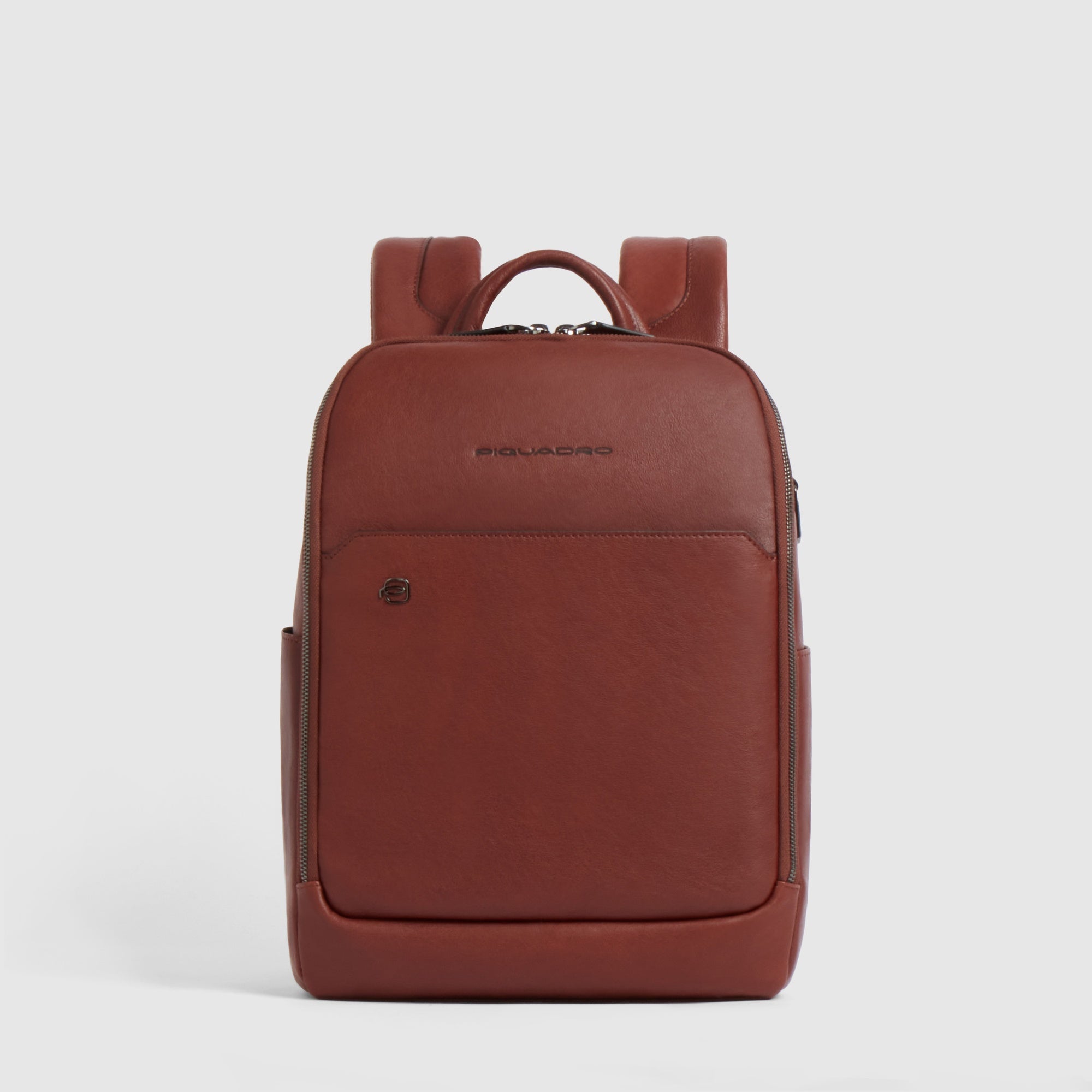 Piquadro Blue Square Reise-Rucksack 13 Zoll Cognac