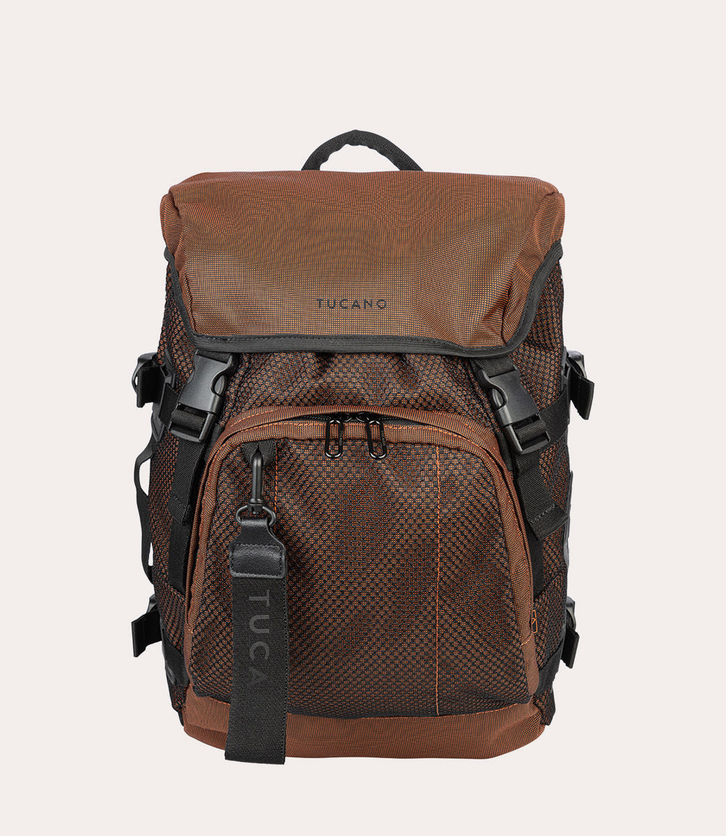 Tucano Goal Rucksack 14 Zoll Grau recycelt Laptopfach