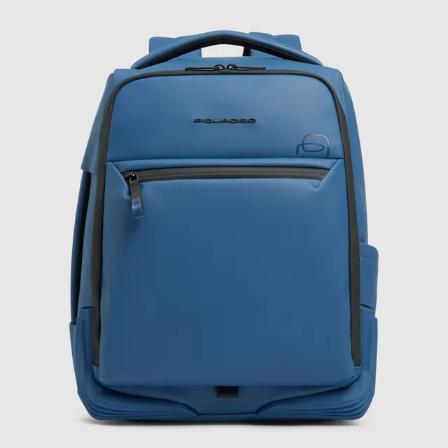 Piquadro Corner 2.0 Rucksack Laptop wasserdicht Schwarz