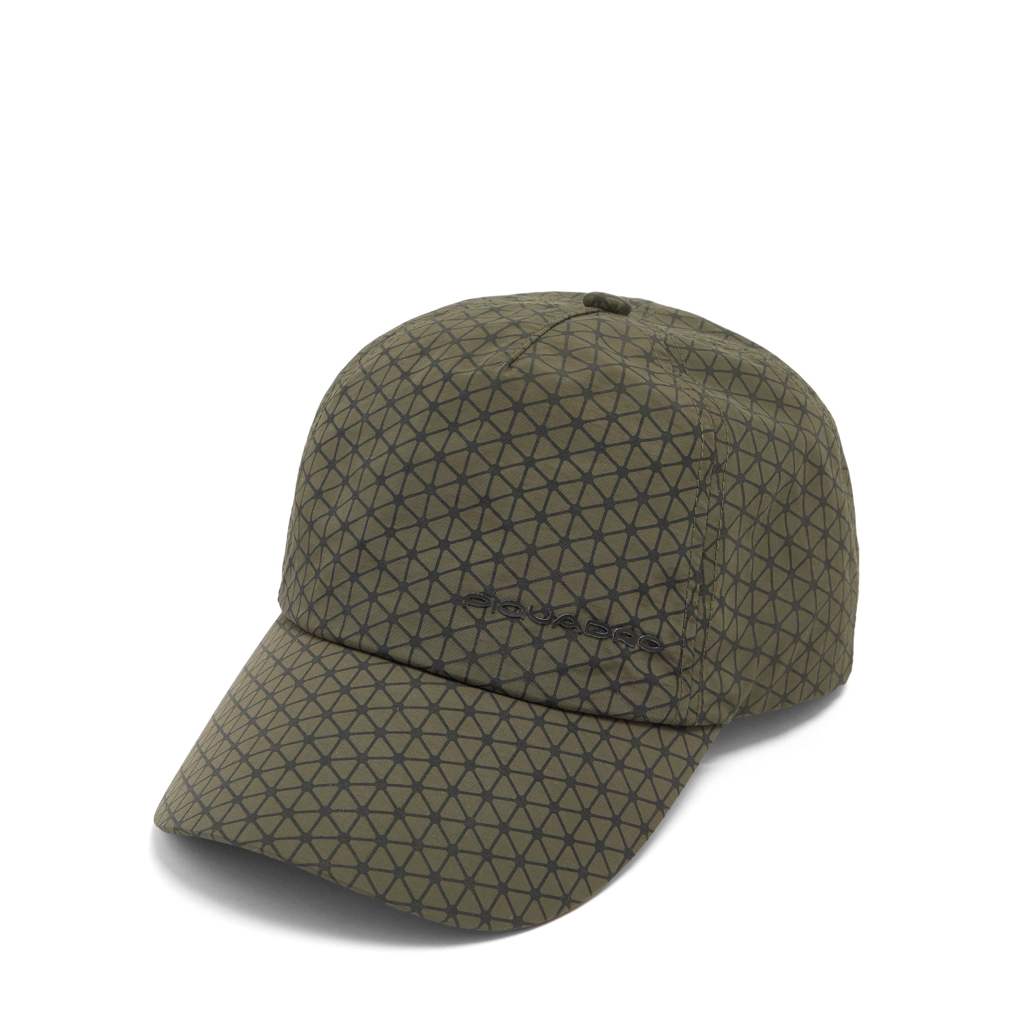 Piquadro Urban Baseballcap UV waterproof schwarz Stoff