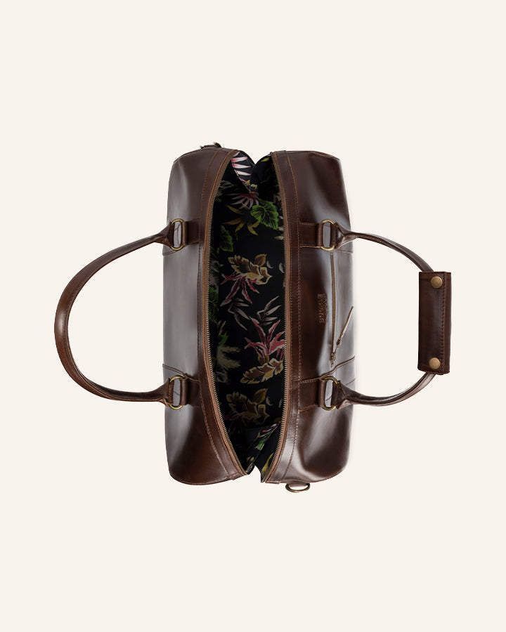 Buckle & Seam Willow Weekender Leder Brown 37 L