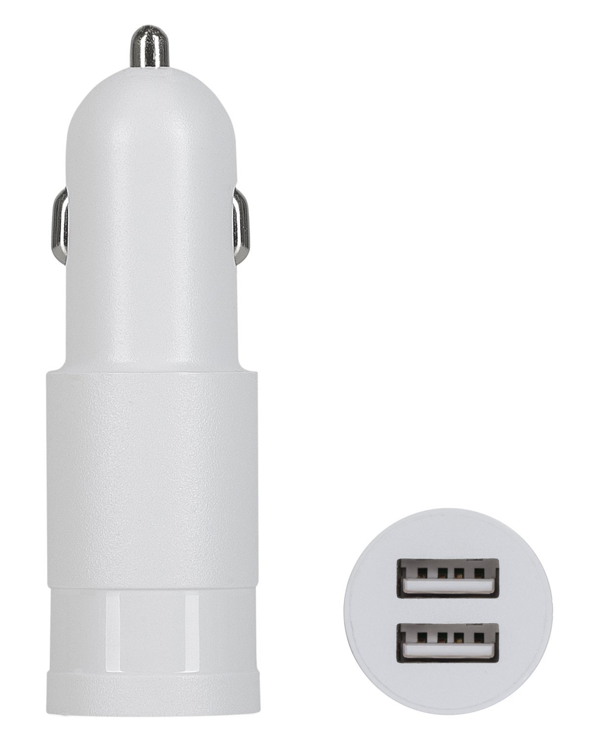 RIVACASE RIVAPOWER VA4222 Auto-Ladegerät Weiß 2x USB