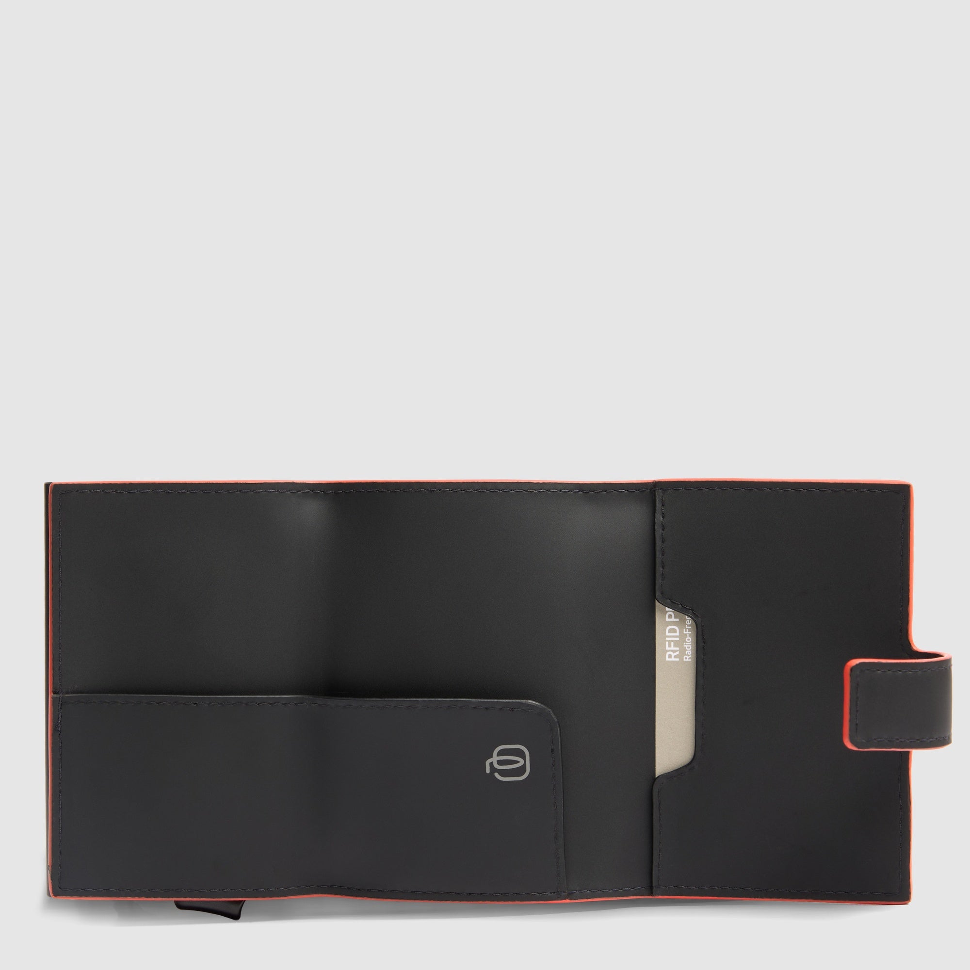 Piquadro x Audi F1 Automatik Kartenetui N schwarz RFID