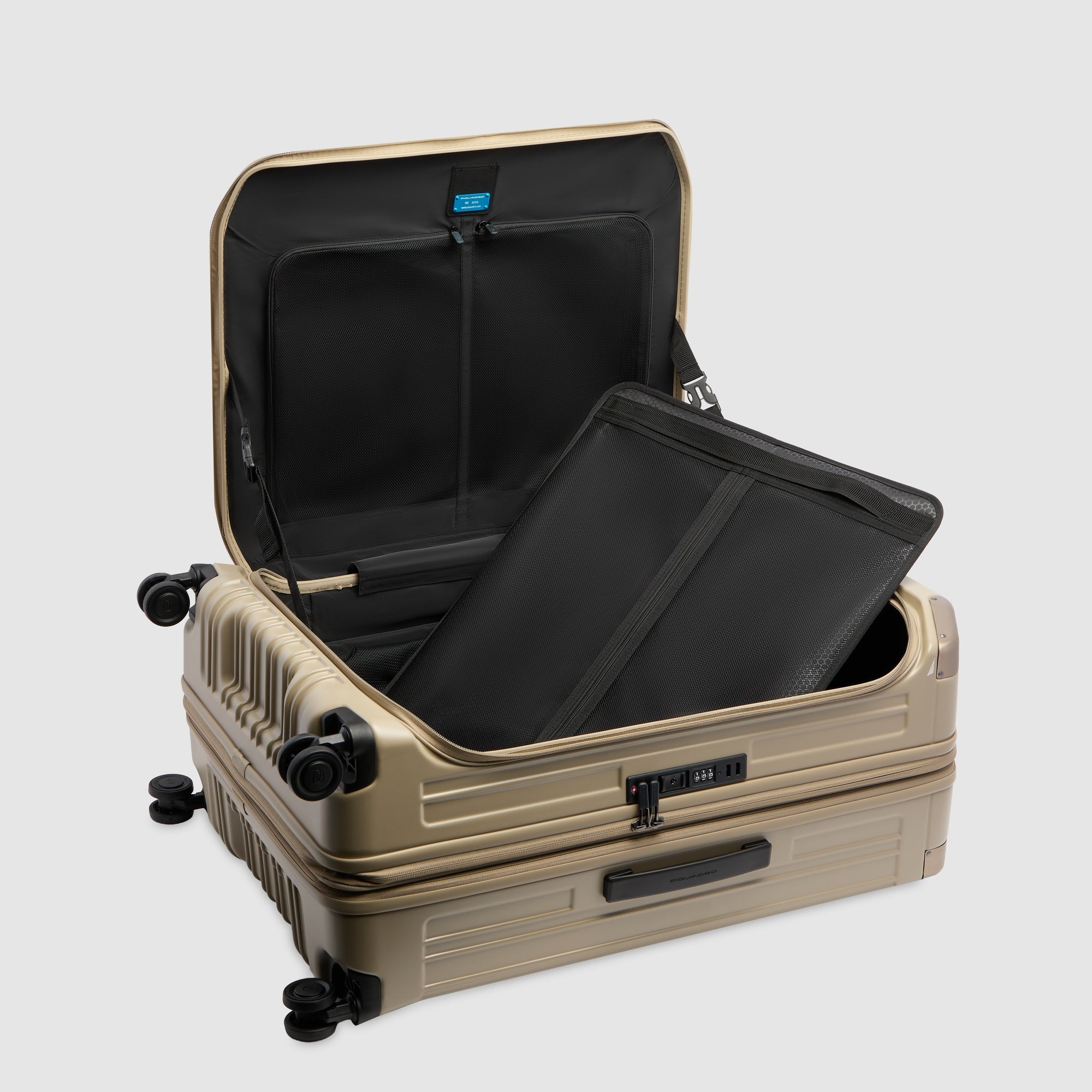 Piquadro PQLM Trolley Groß Hartschale Erweiterbar BEO