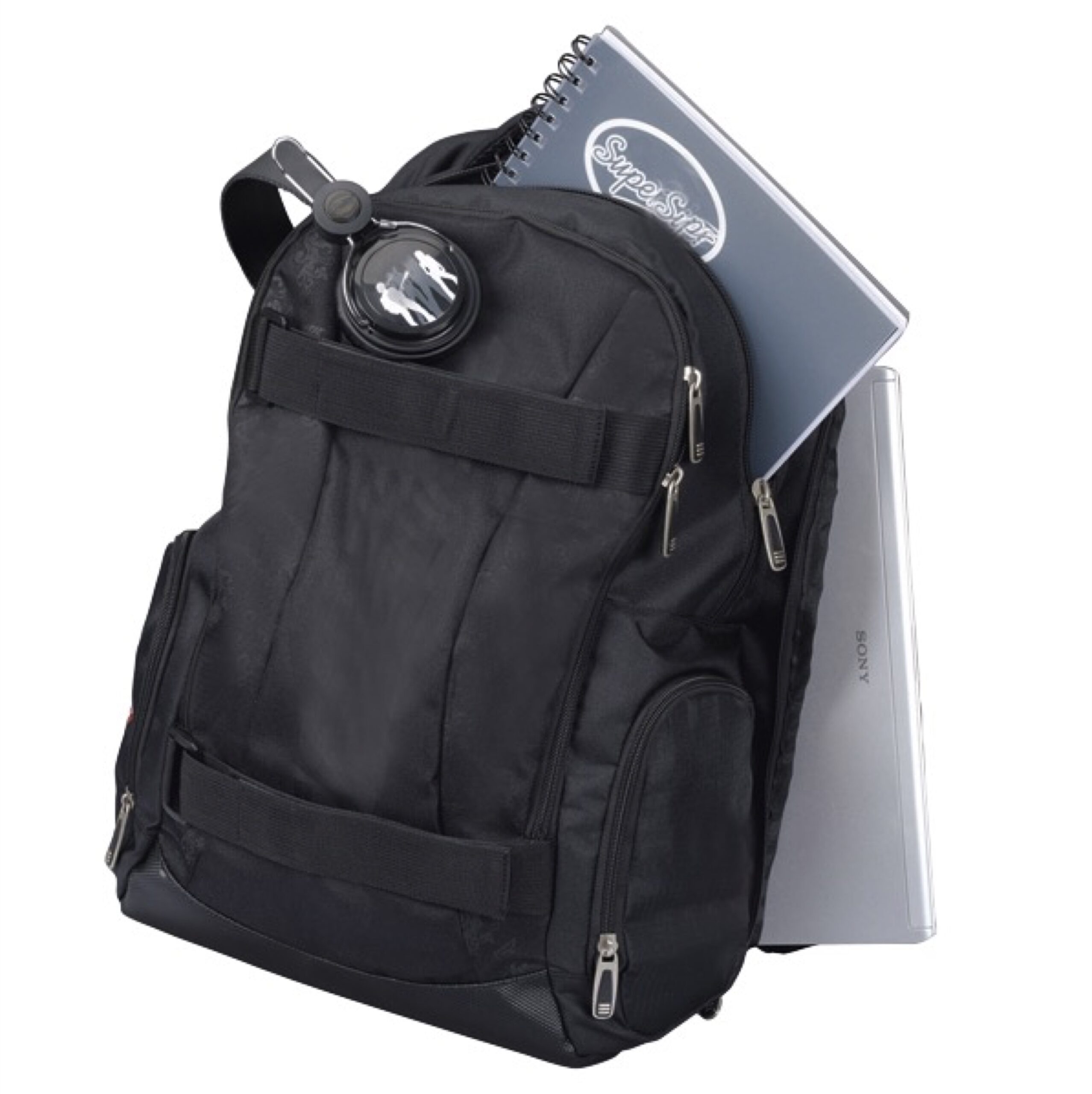 Lightpak HAWK Rucksack Laptopfach Noppenboden schwarz