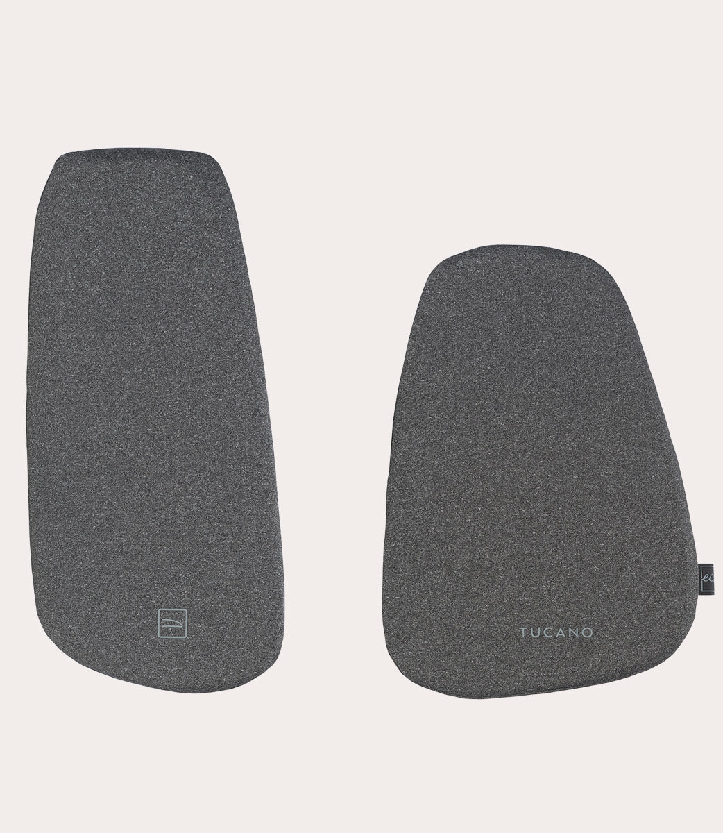 Tucano Stone Armlehnen-Set Memory-Foam Blau 2er