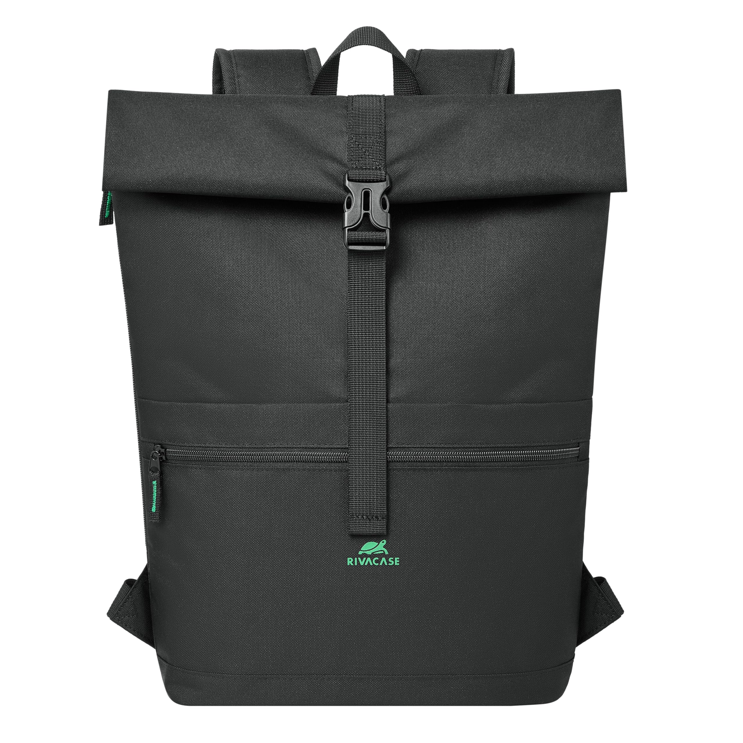 RIVACASE Suzuka 5567 Rolltop Rucksack 15L schwarz wasserabweisend