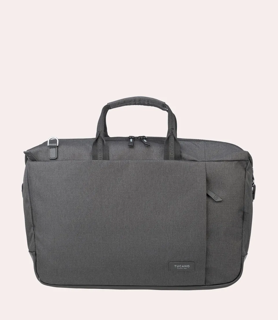 Tucano Ago Weekender Reisetasche Schwarz 15,6 Zoll Laptopfach