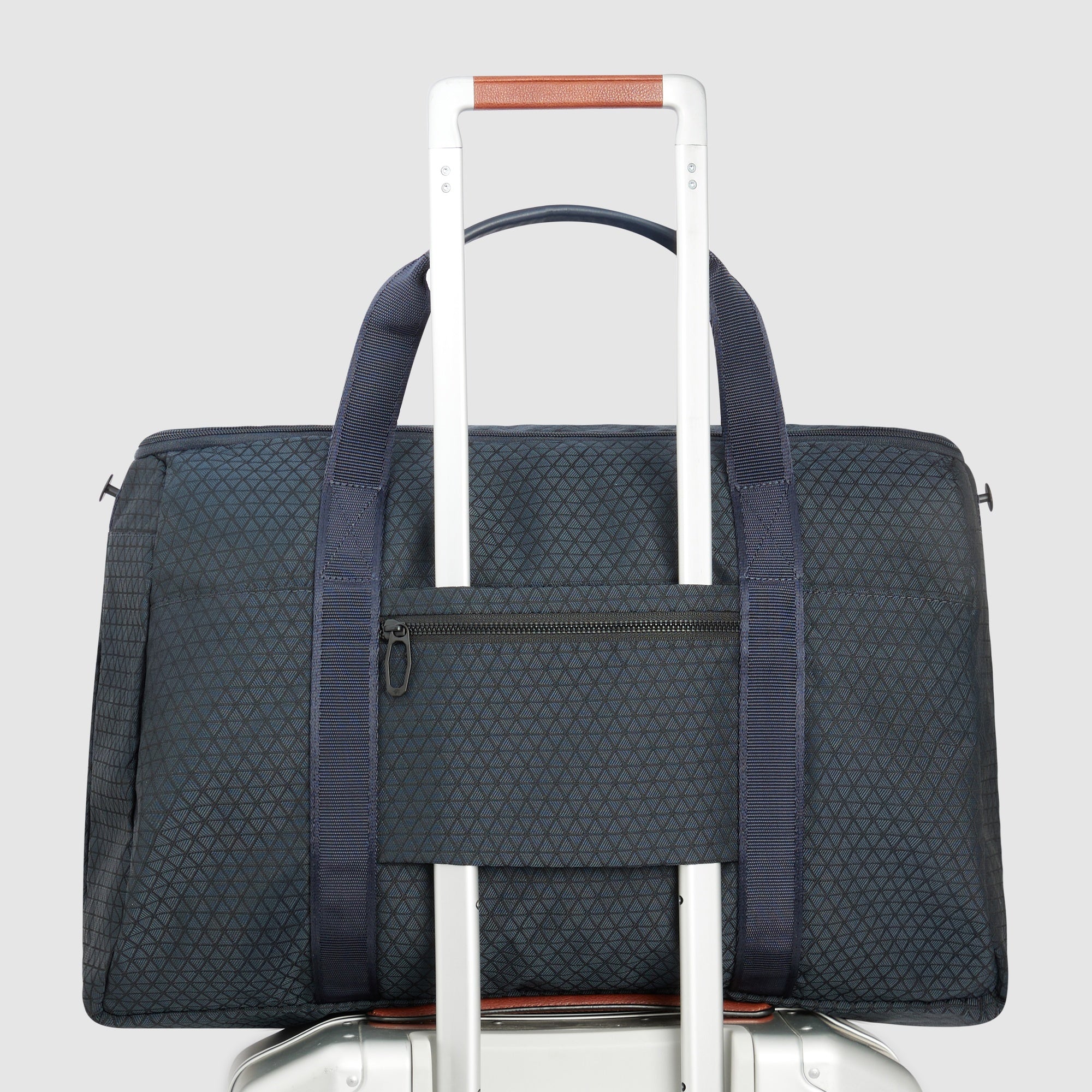 Piquadro Corner 2.0 Reisetasche Faltbar Blau Recycelt
