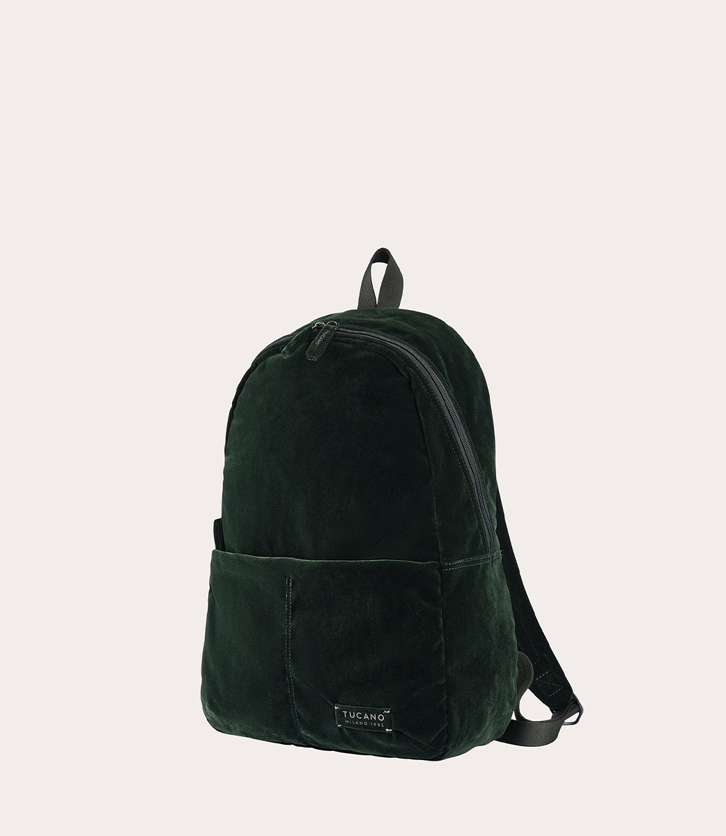 Tucano Otello Rucksack Samt Schwarz Daypack