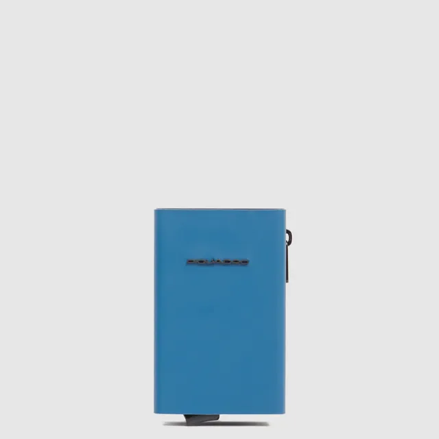 Piquadro Black Square Geldbörse Automatisch Blau