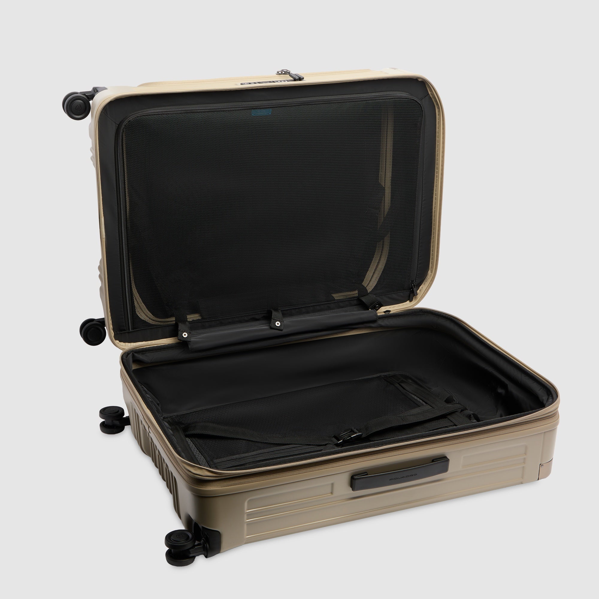Piquadro PQLM Trolley Groß Hartschale Erweiterbar BEO
