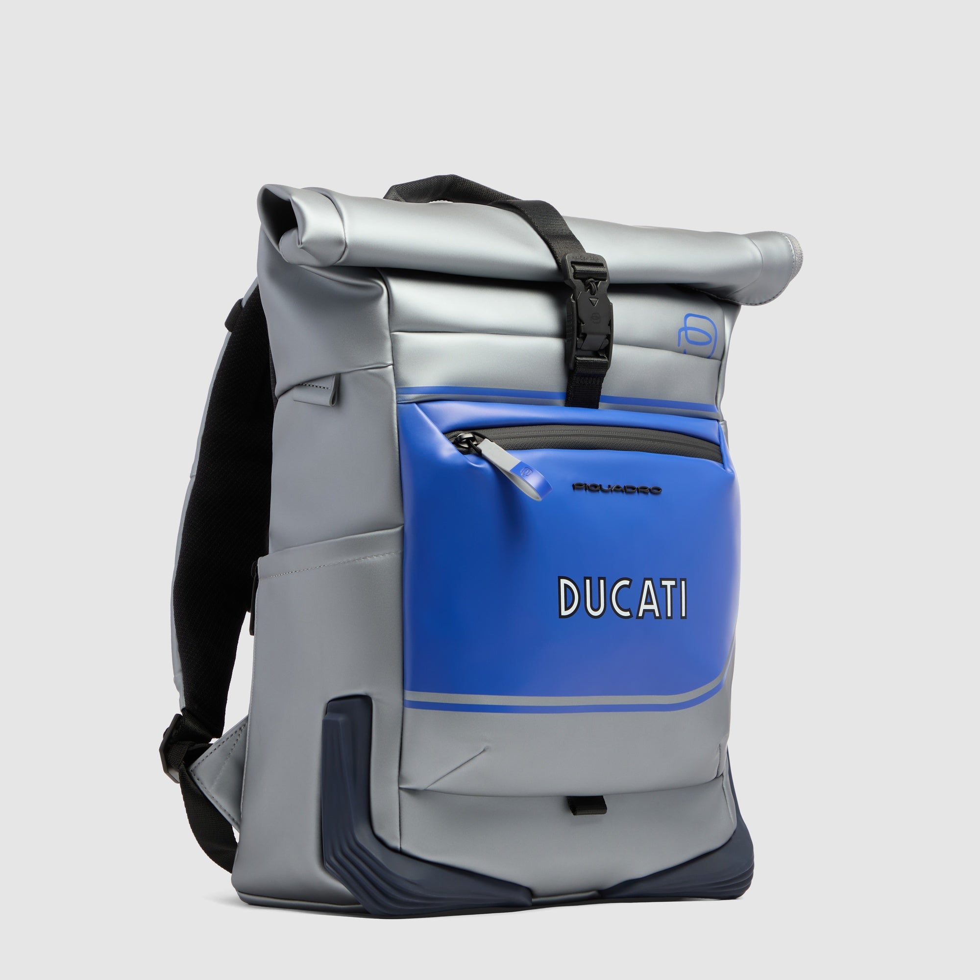 Piquadro x Ducati 100 Roll-top Rucksack Laptop Schwarz