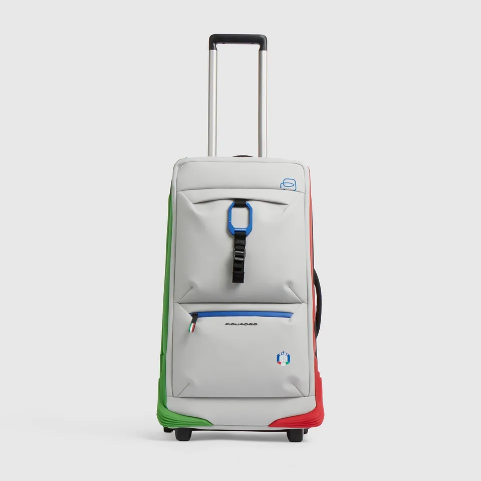 Piquadro Rover Rollen-Reisetasche Braun mit Rädern