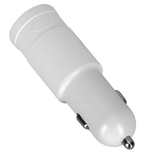 RIVACASE RIVAPOWER VA4222 Auto-Ladegerät Weiß 2x USB