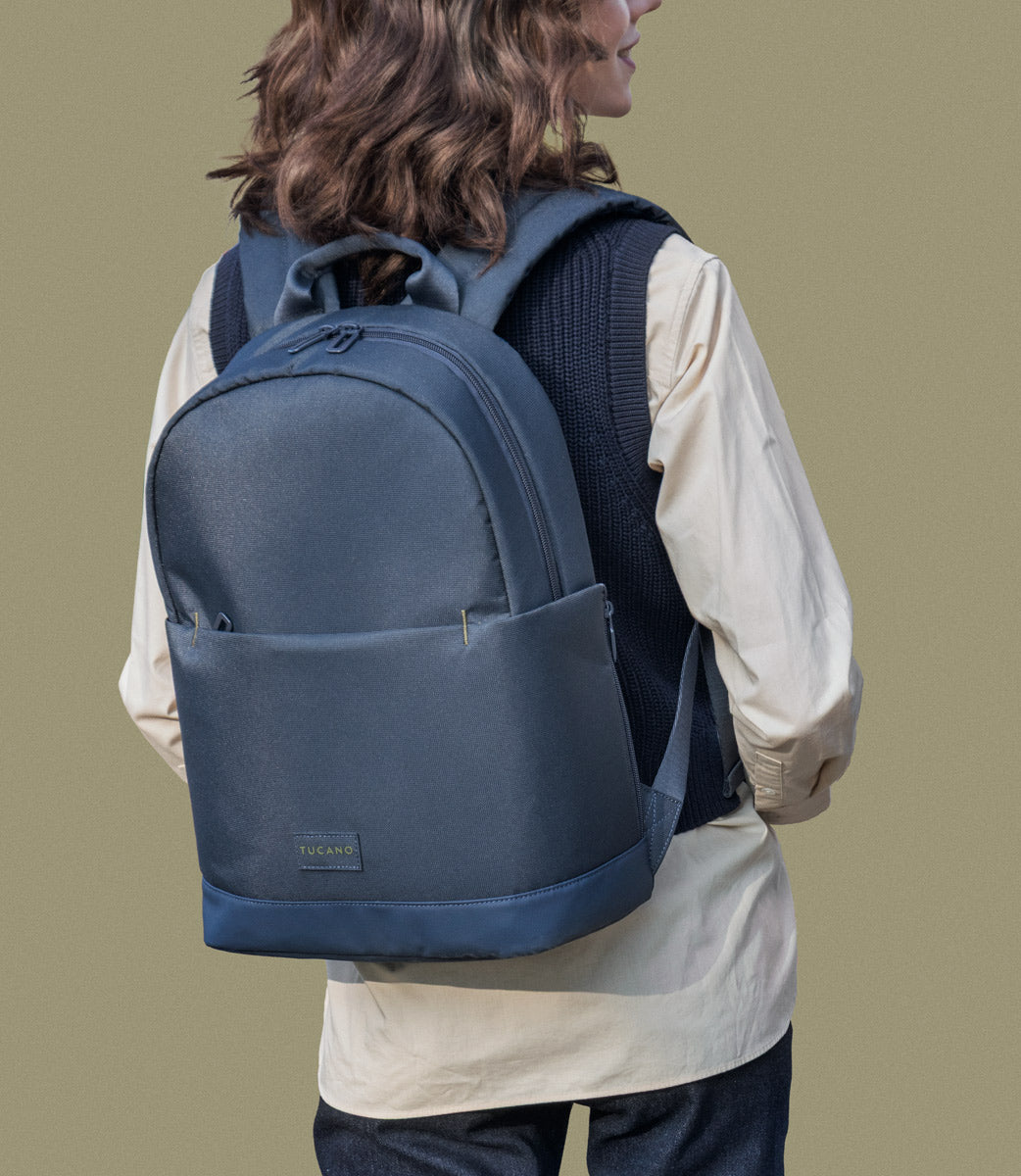 Tucano Nemo Laptop-Rucksack 15,6 Zoll schwarz Recycling