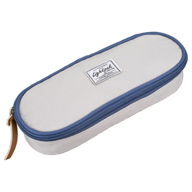 Lightpak Wild Child Schreibgeräteetui beige-blau Polyester