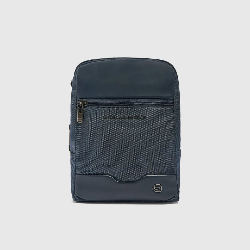 Piquadro Corner 2.0 Herrentasche Schwarz iPad mini Recycling