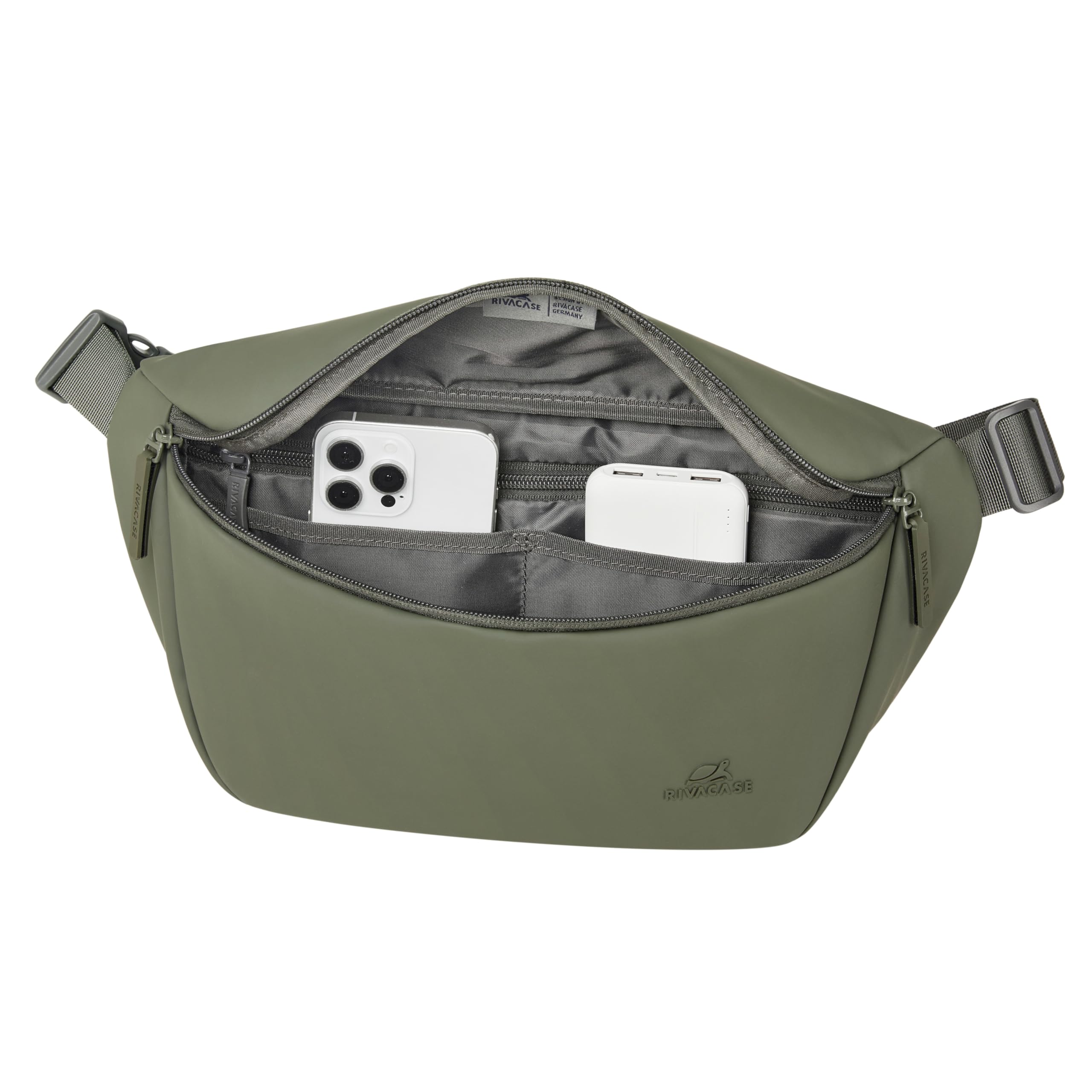 RIVACASE Biscayne 7814 Bauchtasche L oliv wasserdicht