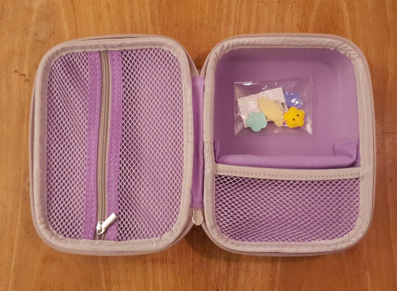 Arvok Travel Accessories Kamera Tasche Rosa für Kinderkamera