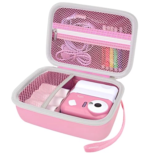 Arvok Travel Accessories Kamera Tasche Rosa für Kinderkamera