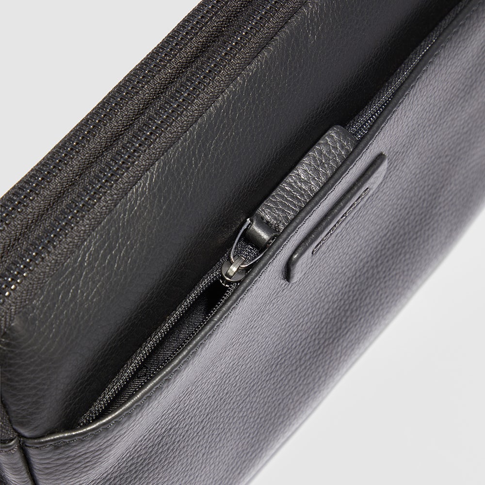 Piquadro Modus POCHETTE Clutch Blau Leder RFID iPad mini