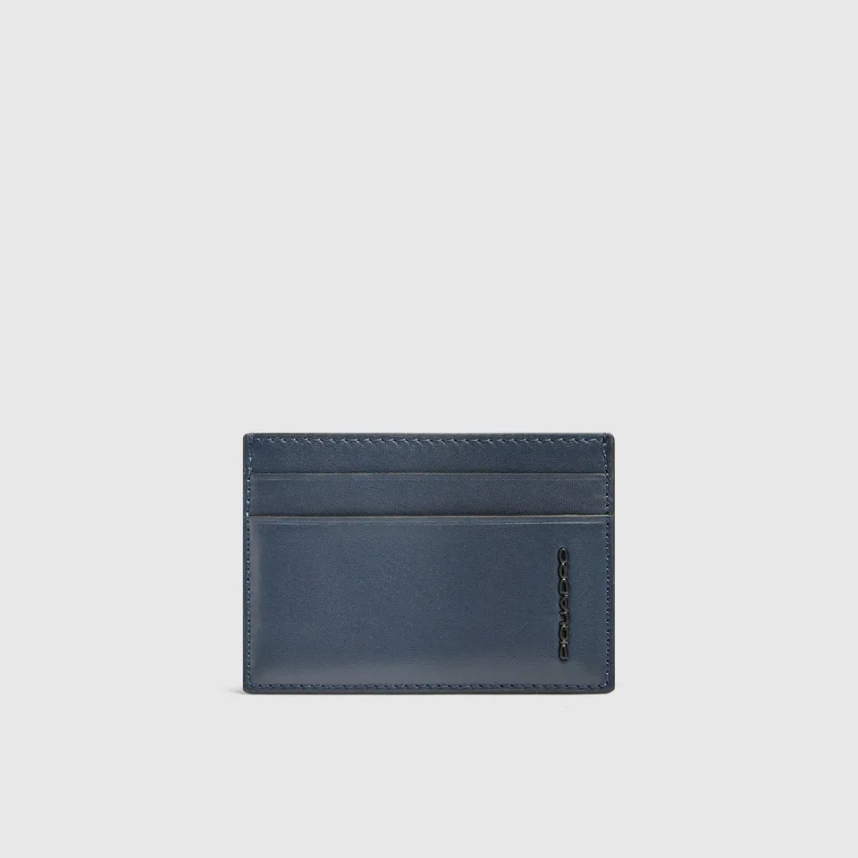 Piquadro BagMotic Kartenetui MagSafe Schwarz Leder Herren