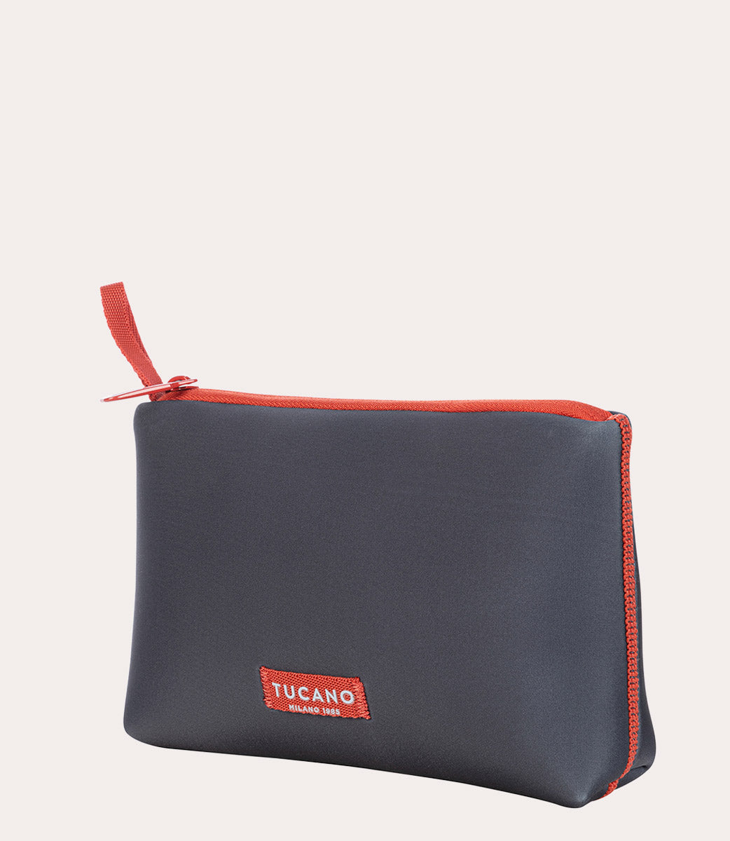 Tucano Schizzo Beautycase Weiß Neopren R-PET
