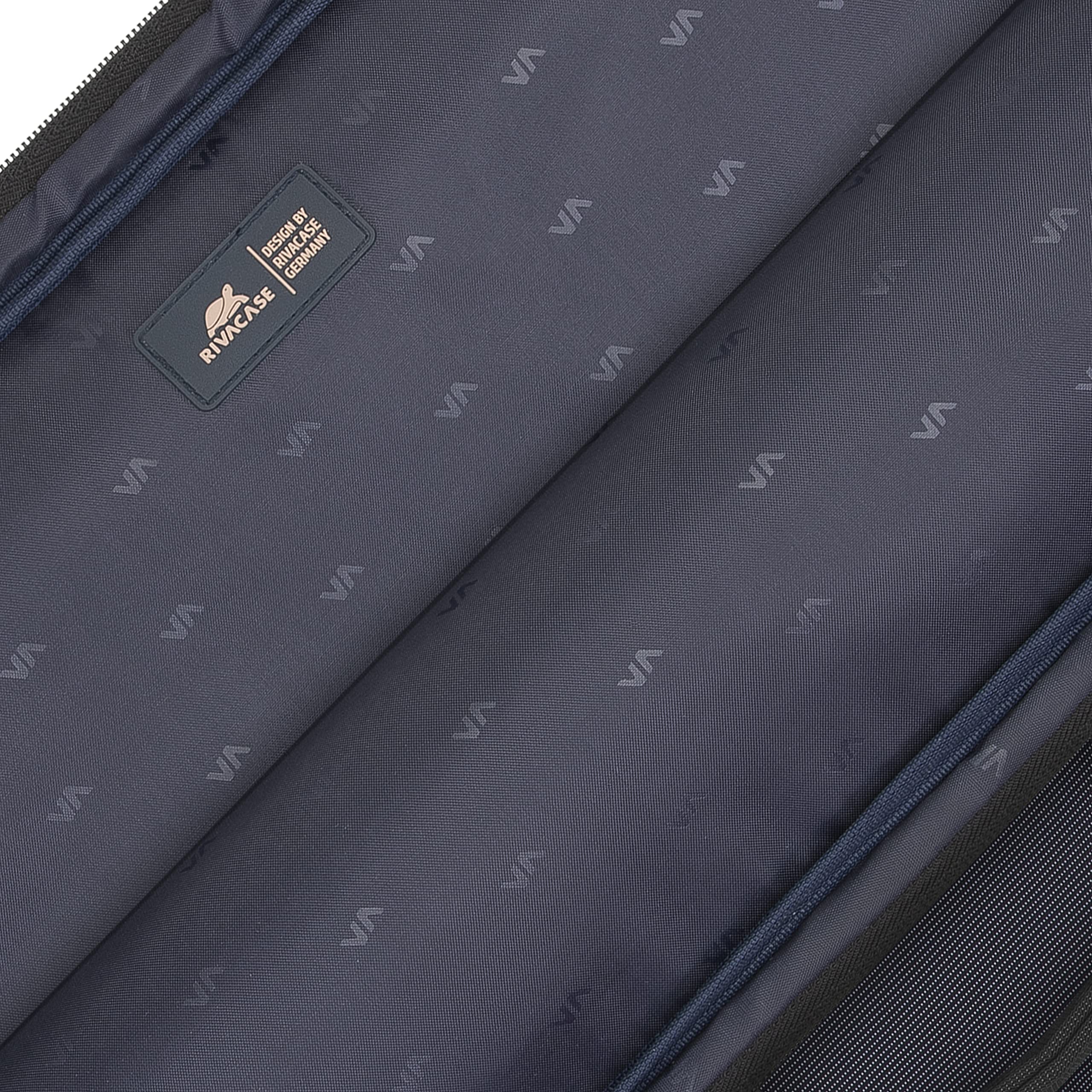RIVACASE Central 8221 Laptoptasche 13,3 Zoll Schwarz gepolstert