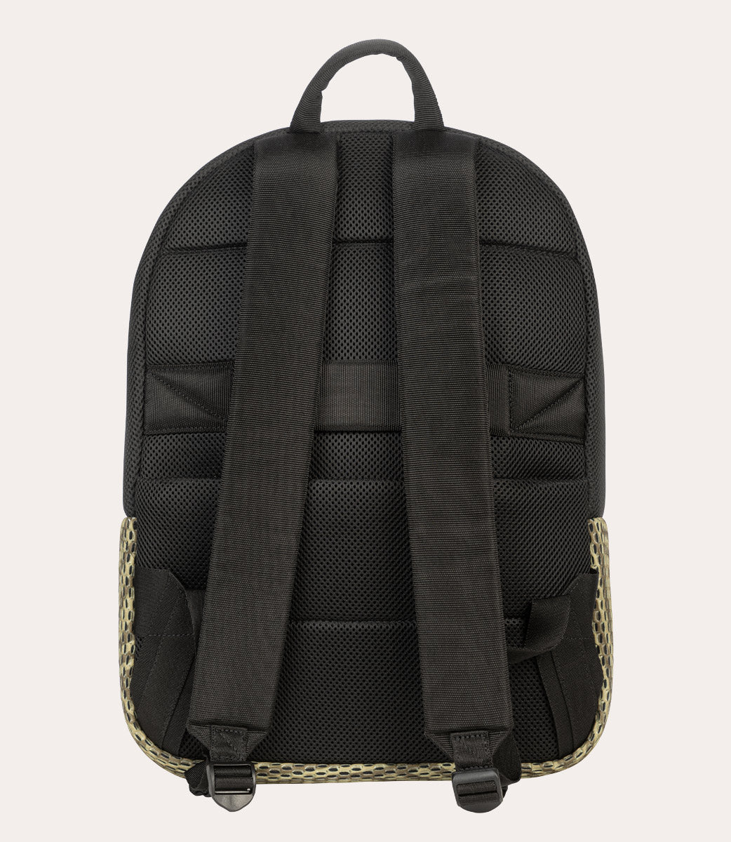Tucano Grosso Laptop-Rucksack 17 Zoll grün mit Trolleyband