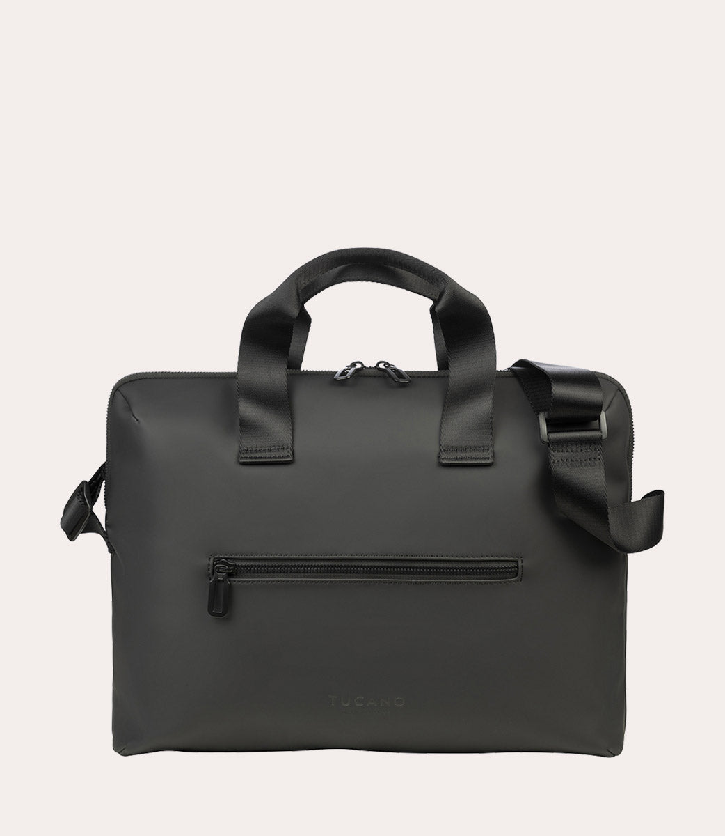 Tucano Gommo Laptoptasche 15,6 Zoll blau gummiert