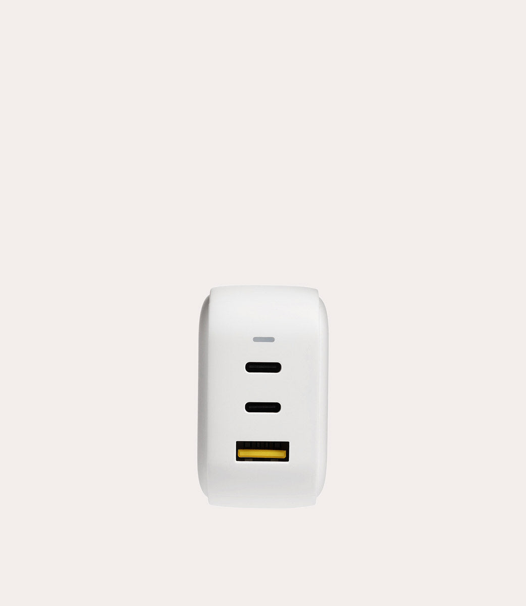 Tucano Chargers 65W USB GaN Ladegerät Weiß 3-Port PD