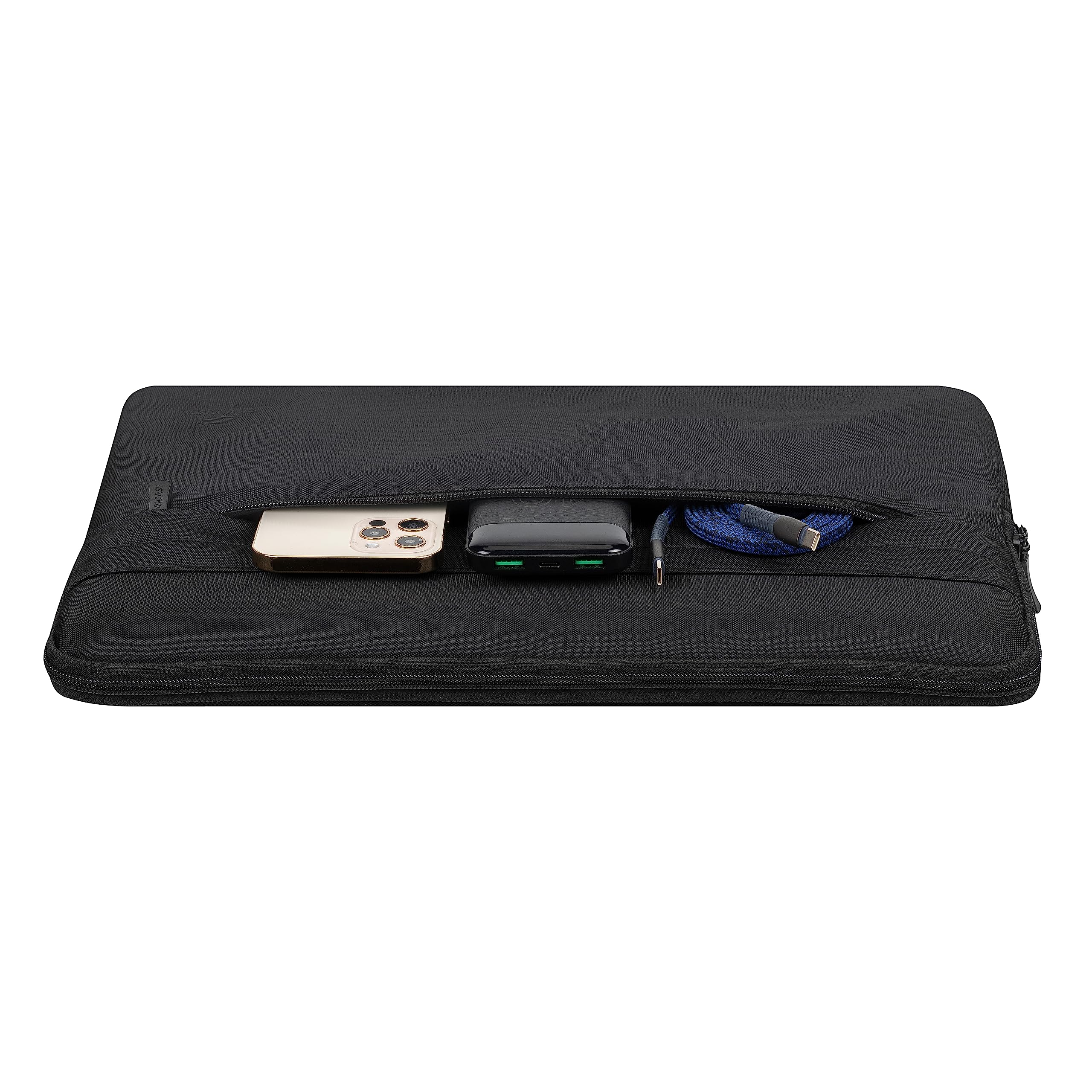RIVACASE Antishock Laptoptasche 15,6 Zoll Schwarz