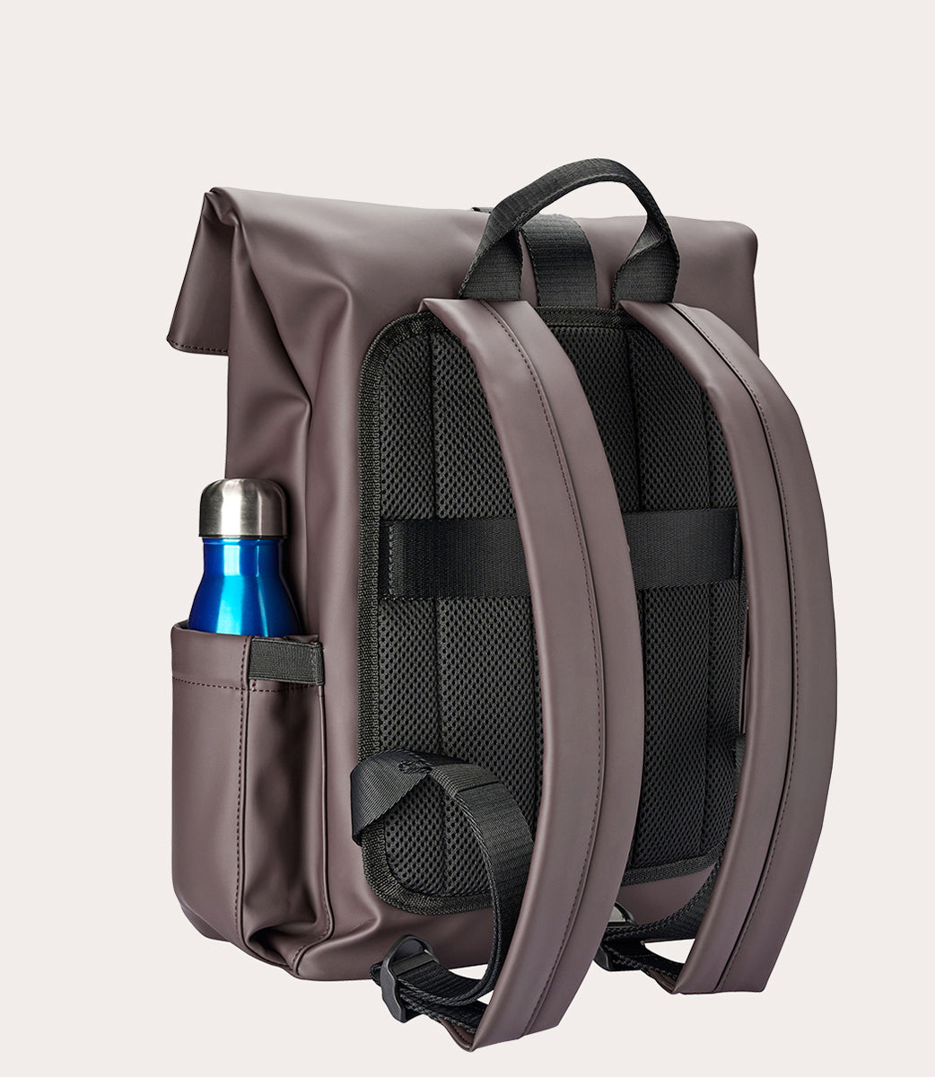Tucano Gommo Rolltop 14 Zoll Rucksack Schwarz wasserdicht