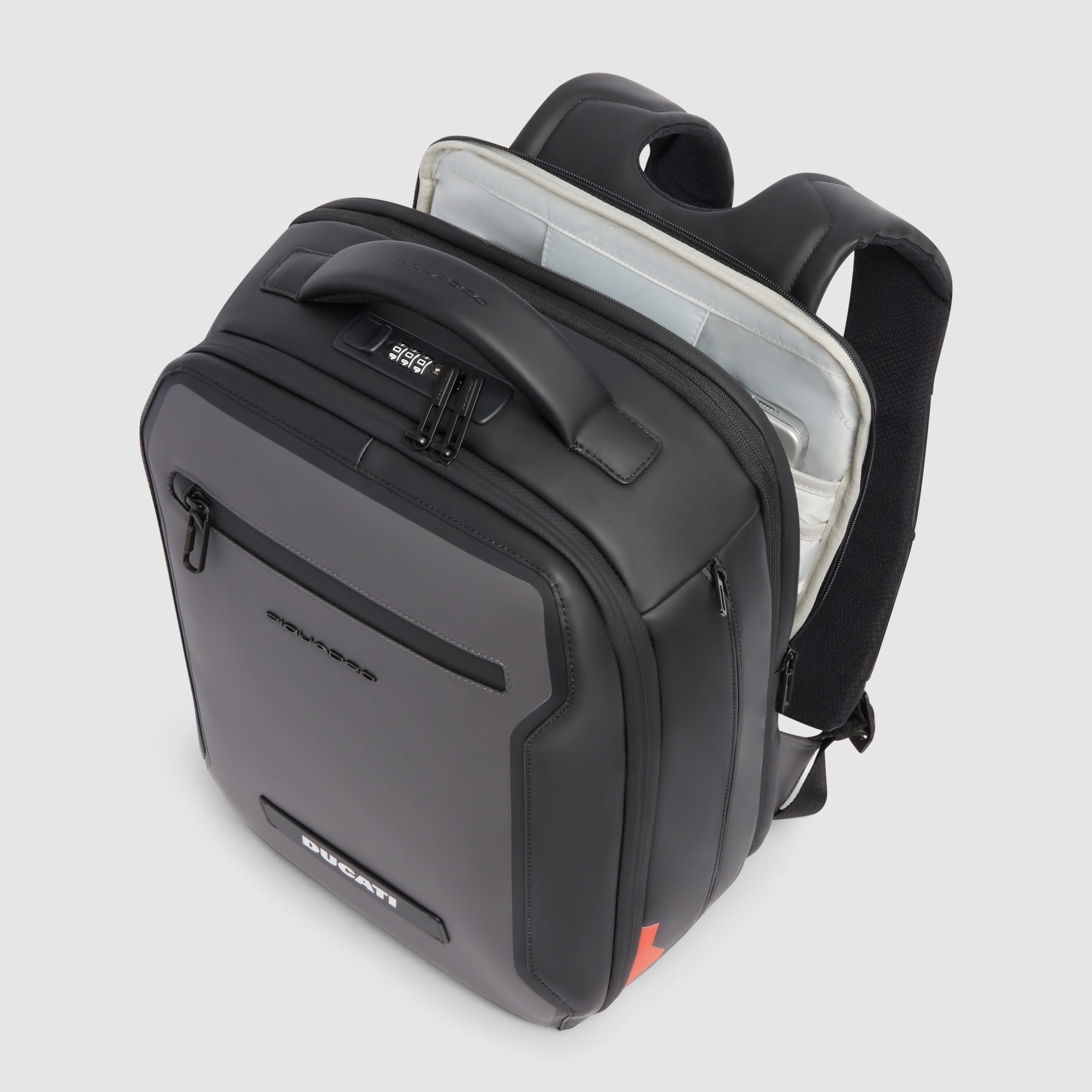 Piquadro x Ducati Rucksack Laptop Schwarz 15,6 Zoll