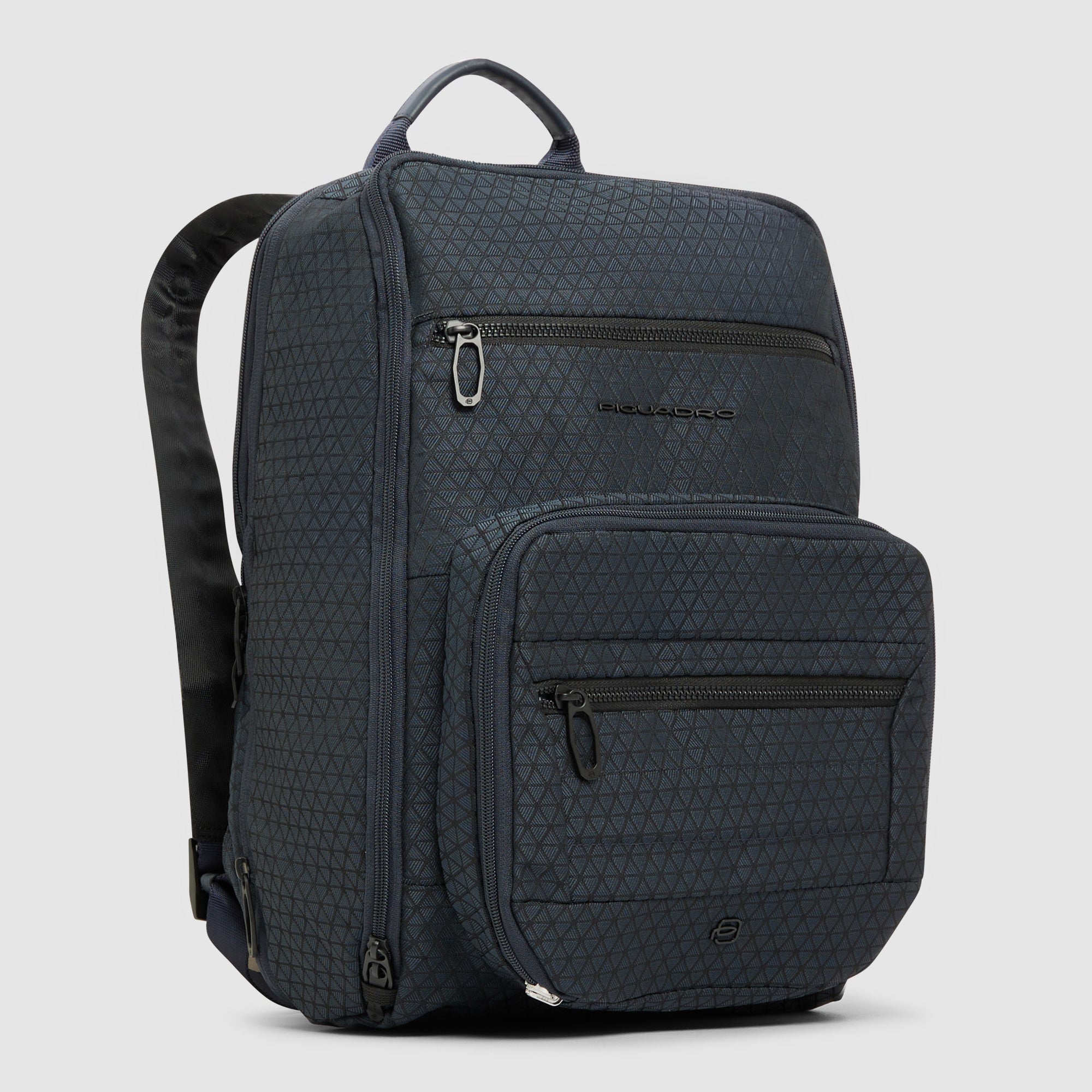 Piquadro Corner 2.0 Rucksack 15,6" faltbar Laptop Blau