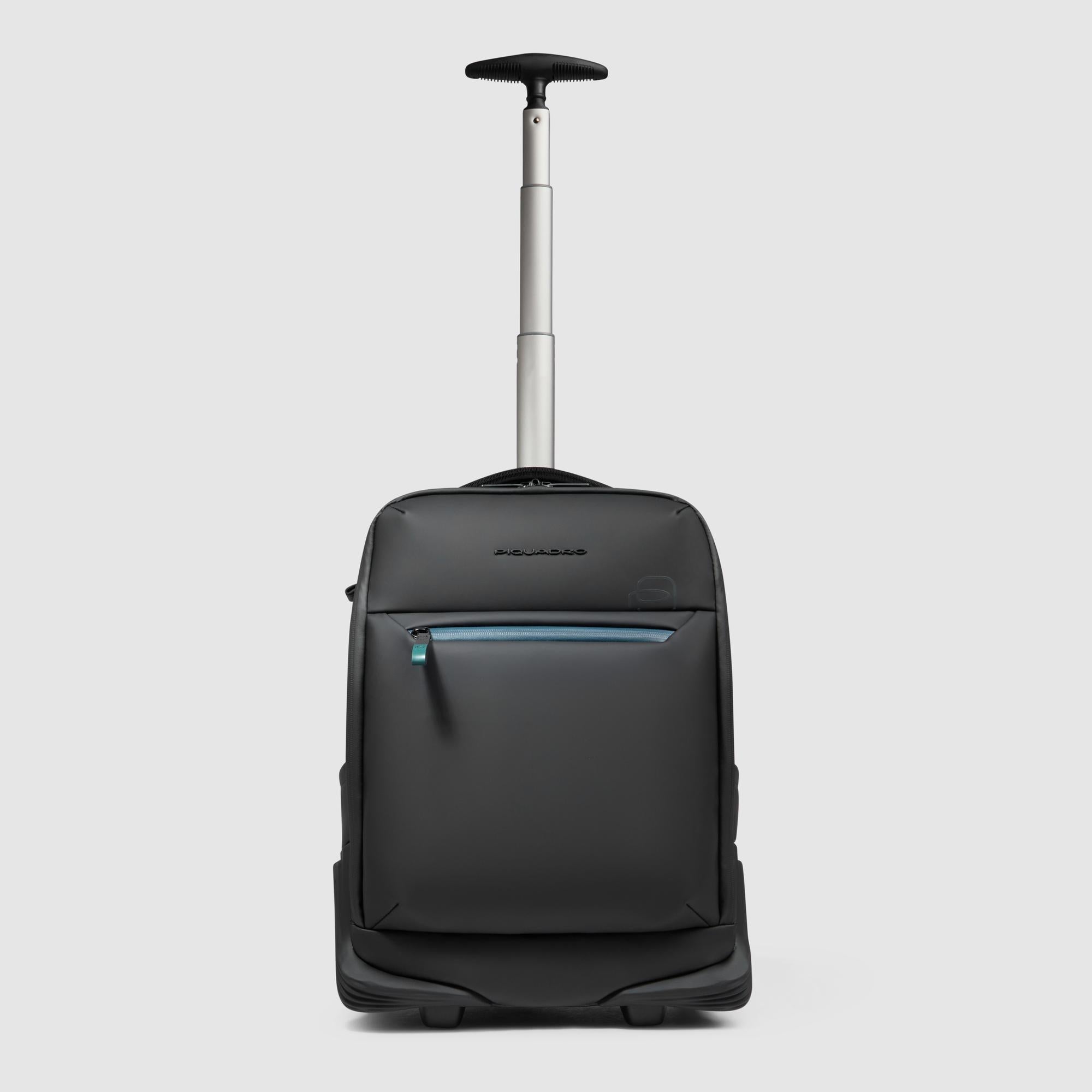 Piquadro PQ-Light Rucksack-Trolley 15,6 Zoll grün Kabine
