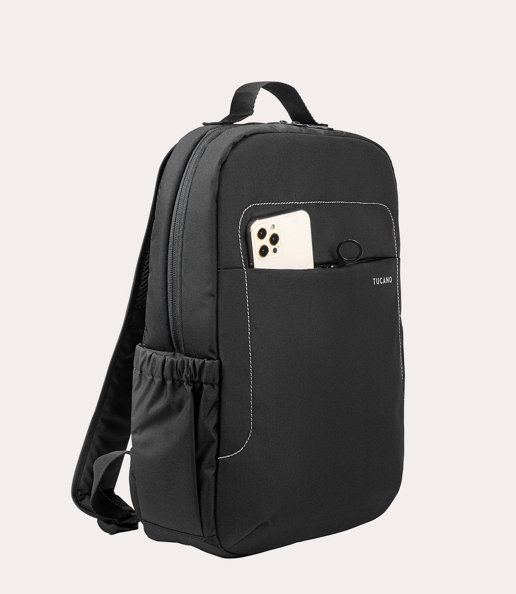 Tucano Lup 14 Zoll Laptop-Rucksack Schwarz mit Laptopfach