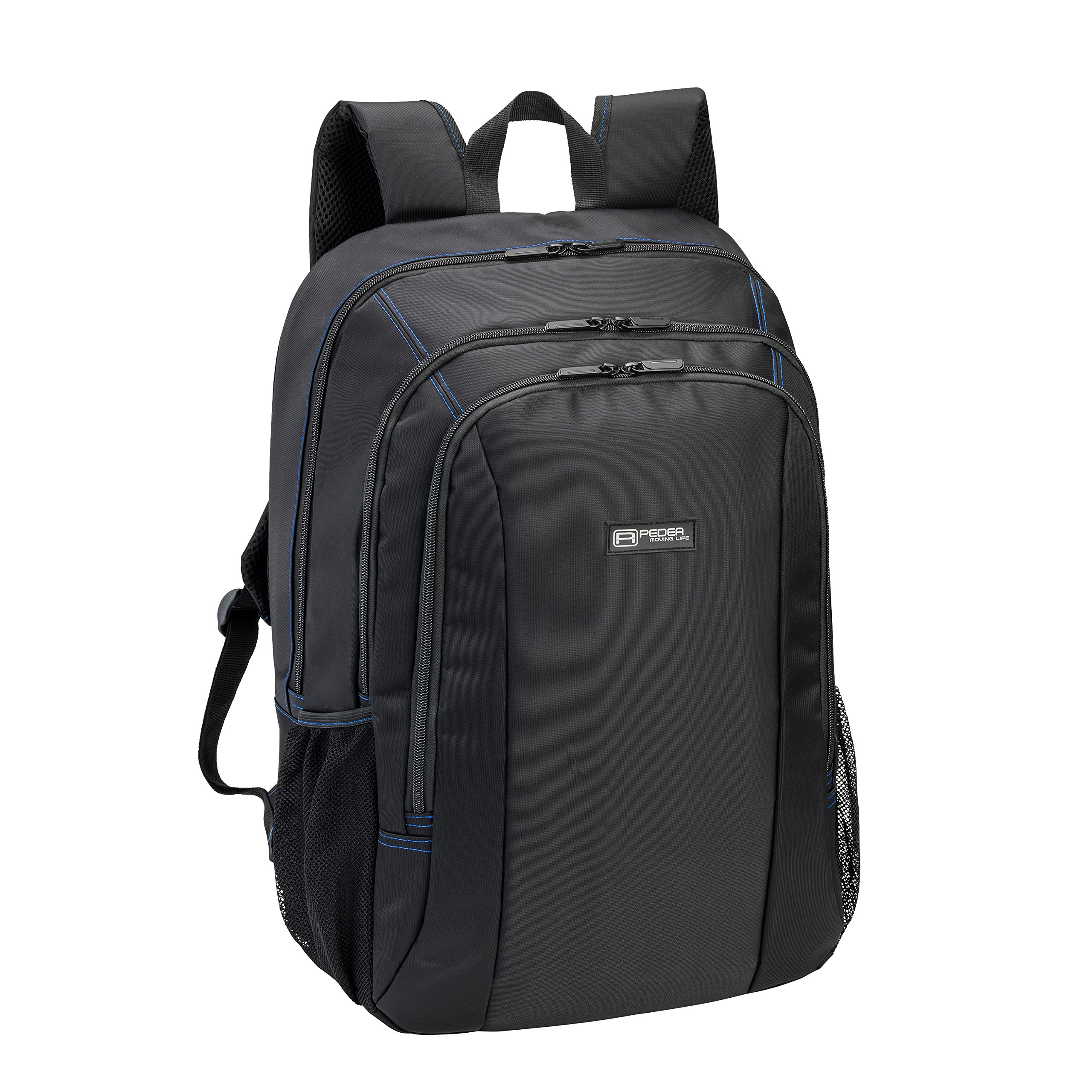Pedea First One Laptop Rucksack 17,3 Zoll Blau wasserabweisend