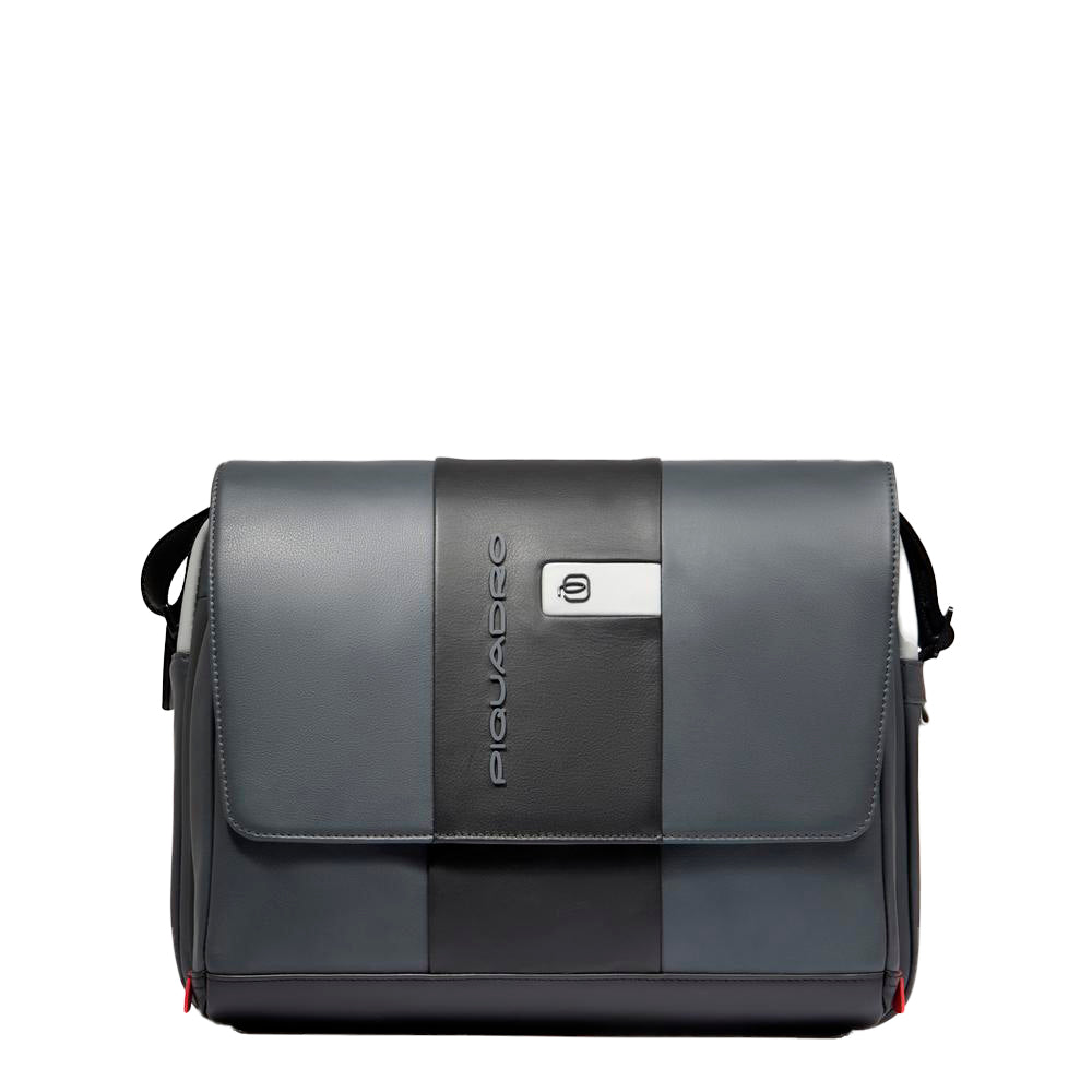 Piquadro Brief MESSENGER Umhängetasche 14 Zoll Schwarz